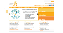 Desktop Screenshot of fragilex.org.au