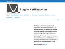 Tablet Screenshot of fragilex.com.au